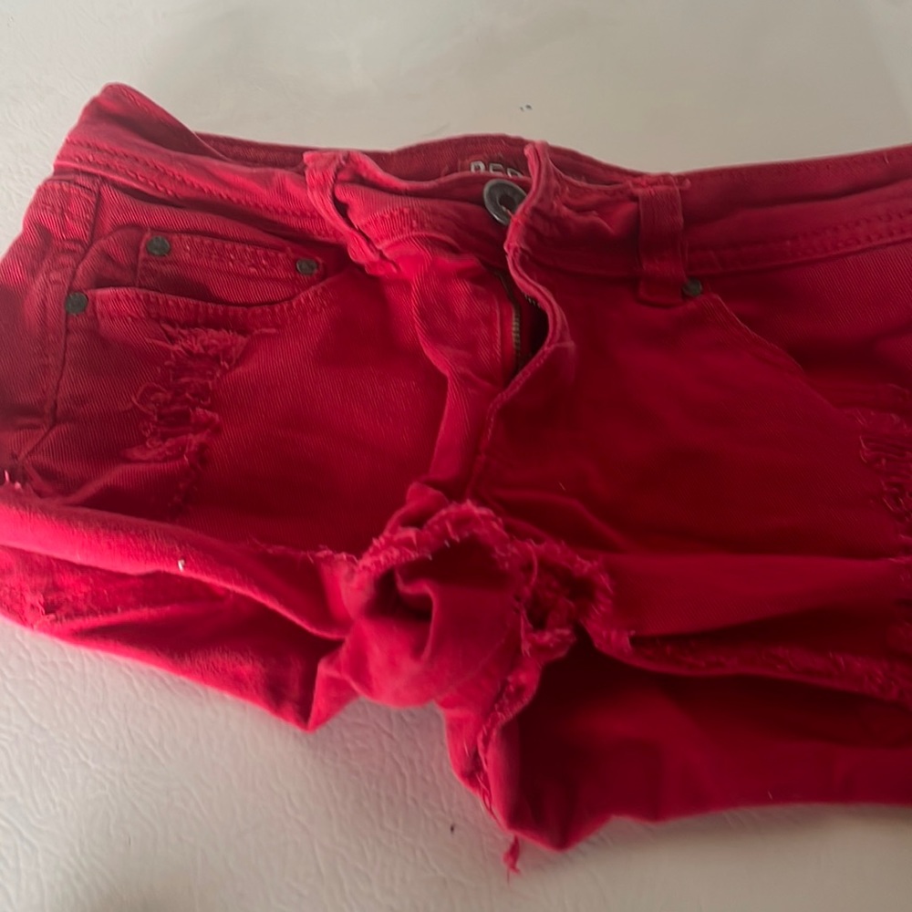Red Woman’s shorts. Size5